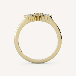 0.10 CT Round Vintage Engagement Ring