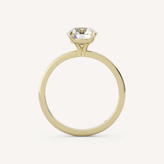 1.25 CT - 3.50 CT Round Solitaire Engagement Ring