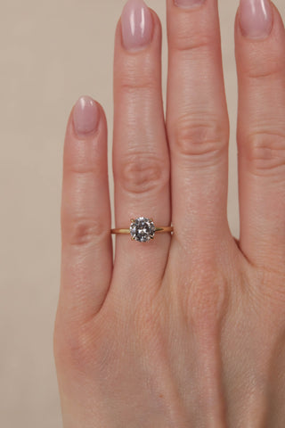 1.25 CT - 3.50 CT Round Solitaire Engagement Ring