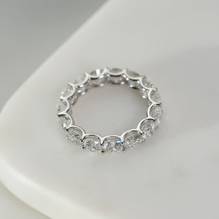 4.30  TCW Round Diamond Full Eternity Wedding Band