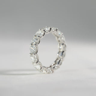 4.30  TCW Round Diamond Full Eternity Wedding Band