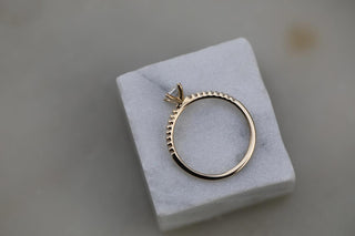 0.50 CT Emerald Solitaire CVD E/VVS1 Diamond Engagement Ring - violetjewels