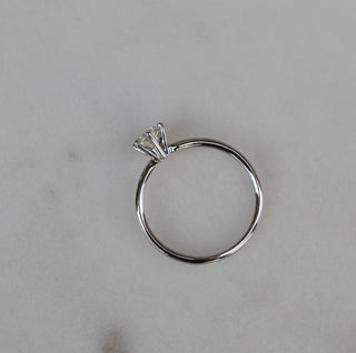 0.50 CT Round Solitaire CVD G/VVS2Diamond Engagement Ring - violetjewels