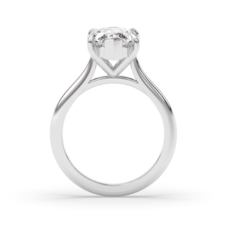 1.0-3.0 CT Marquise Diamond Solitaire Engagement Ring
