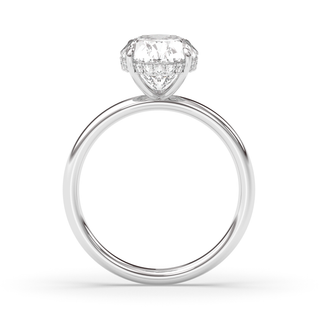 1.0-3.0 CT Oval Diamond Engagement Ring