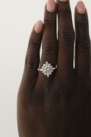 1.0 CT - 3.0 CT Round Halo Diamond Engagement Ring