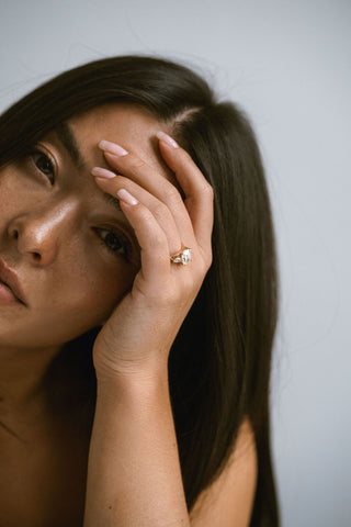 1.25 - 3.25 CT Elongated Cushion CVD Diamond Three Stone Engagement Ring