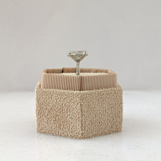 Oval Diamond Pave Engagement Ring – Elegant Sparkle and Classic Design