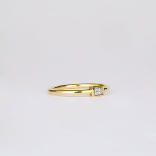 0.15 TCW Baguette EF-VVS Diamond Bezel Wedding Band