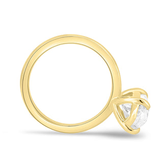 1.50 CT Marquise Cut Solitaire F/VS1 Lab Grown Diamond Engagement Ring - violetjewels