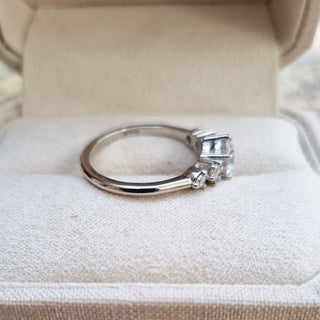 Round Five Stone Lab Grown Diamond Engagement Ring – Classic, Sustainable Brilliance with Modern Elegance