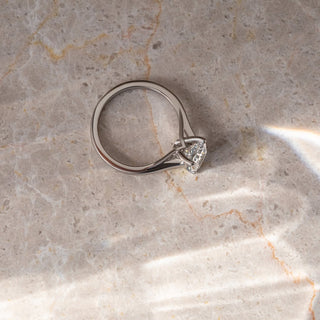 2.0 - 4.0 CT Radiant  Lab Grown Diamond Unique Style Engagement Ring