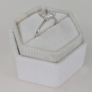 1.81ct Cushion G- VS2 Diamond Solitaire Engagement Ring - violetjewels