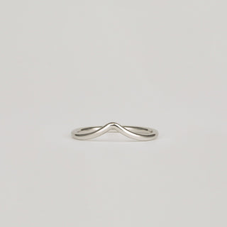 Plain Curved Wedding Band