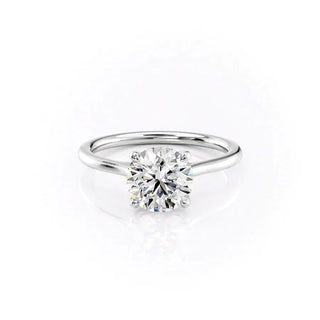 Lab Grown Diamond Engagement Ring - violetjewels