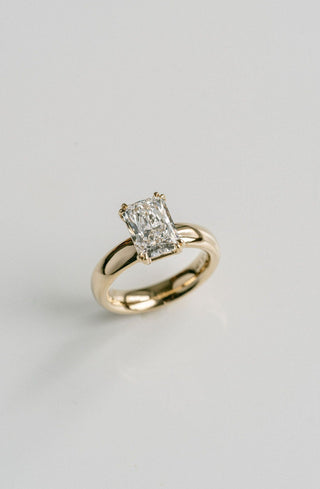 Lab Grown Diamond Engagement Ring - violetjewels