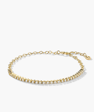 Round Cut Lab Grown Diamond Tennis Bracelet