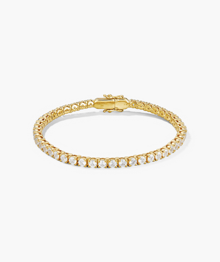 Round Cut Lab Grown Diamond Tennis Bracelet