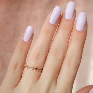 Round diamond twig wedding band – nature-inspired design with organic elegance