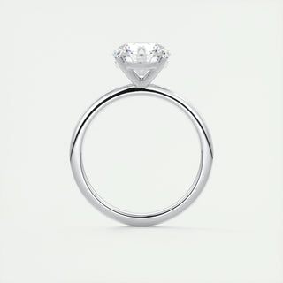 2ct Round F- VS1 Diamond Solitaire Engagement Ring - violetjewels