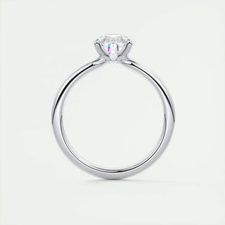 1.93 CT Pear Cut Solitaire Moissanite Engagement Ring - violetjewels