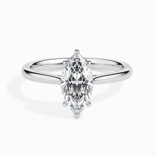 1ct Marquise F- VS Diamond Solitaire Engagement Ring