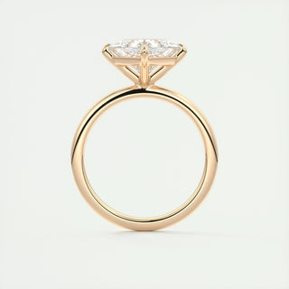 2ct Princess F- VS1 Diamond Solitaire Engagement Ring - violetjewels