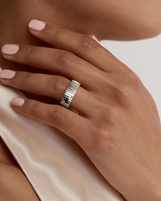 Plain Classic Fluted Wedding Band