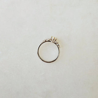 1.01 CT Marquise Cut Three Stone Moissanite Engagement Ring