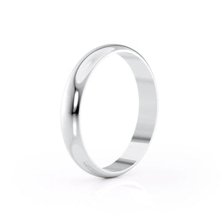 Plain classic wedding band for men – sleek and timeless masculine design