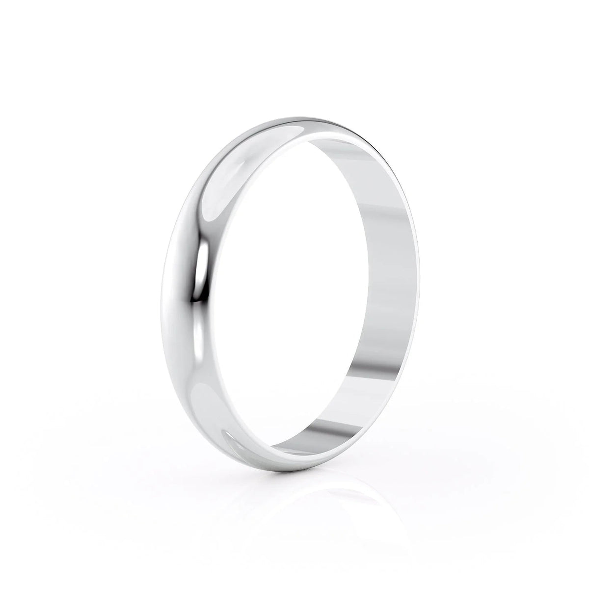 Plain classic wedding band for men – sleek and timeless masculine design
