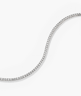 Round Cut  Lab Grown Diamond Tennis Bracelet