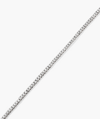 Round Lab Grown Diamond Tennis Bracelet