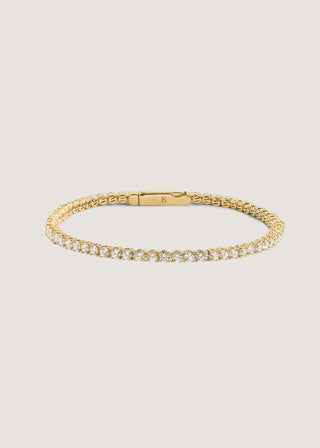 Round Cut Lab Grown Diamond Tennis Bracelet