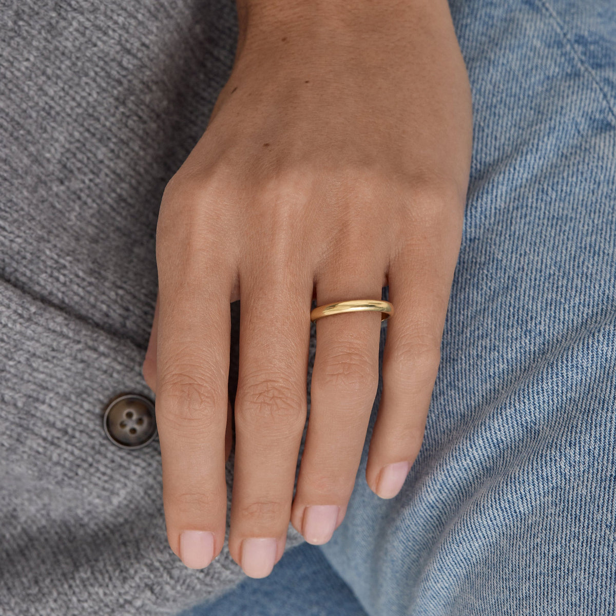 Classic Plain Wedding Band