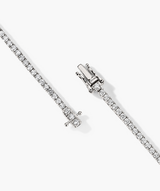 Round Cut  Lab Grown Diamond Tennis Bracelet