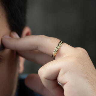 Plain classic wedding band for men – sleek and timeless masculine design