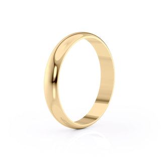 Plain classic wedding band for men – sleek and timeless masculine design
