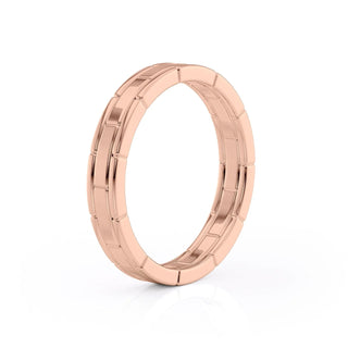 Plain classic wedding band for men – sleek and timeless masculine design