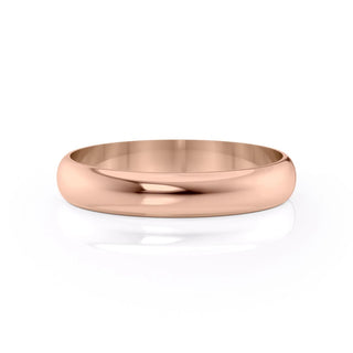 Plain classic wedding band for men – sleek and timeless masculine design