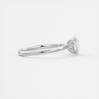 1.5ct Round Diamond Solitaire Engagement Ring With F- VS1 Clarity - violetjewels
