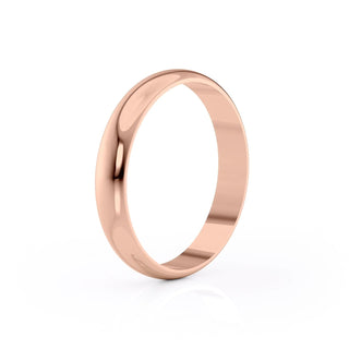 Plain classic wedding band for men – sleek and timeless masculine design