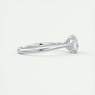 2ct Cushion F- VS1 Diamond Solitaire Engagement Ring - violetjewels