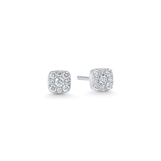 0.25 TCW Round Moissanite Diamond Stud Earrings - violetjewels