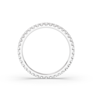 0.37 CT Round E- VS1  Diamond Eternity Setting Wedding Band