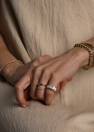 Plain Curved Wedding Band