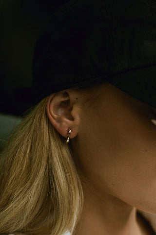 Cee Studs Plain Earrings