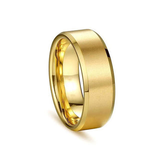 Satin Finish Classic Wedding Band For Men - violetjewels