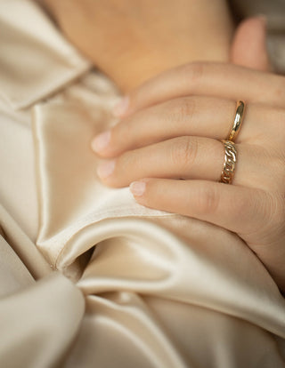 Plain Petite Dome Wedding Band