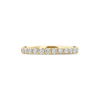 0.7 CT Round Full Eternity Stackable Wedding Band